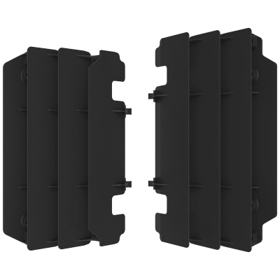 Cubre radiador POLISPORT - negro Kawasaki KX250 - motoscamaralweb.com