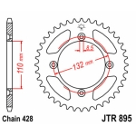 Corona JT SPROCKETS acero estándar 895 - Paso 428 - motoscamaralweb.com