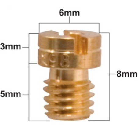Chiclé de alta Prox 190 para Keihin 99101-393 SERIES - motoscamaralweb.com