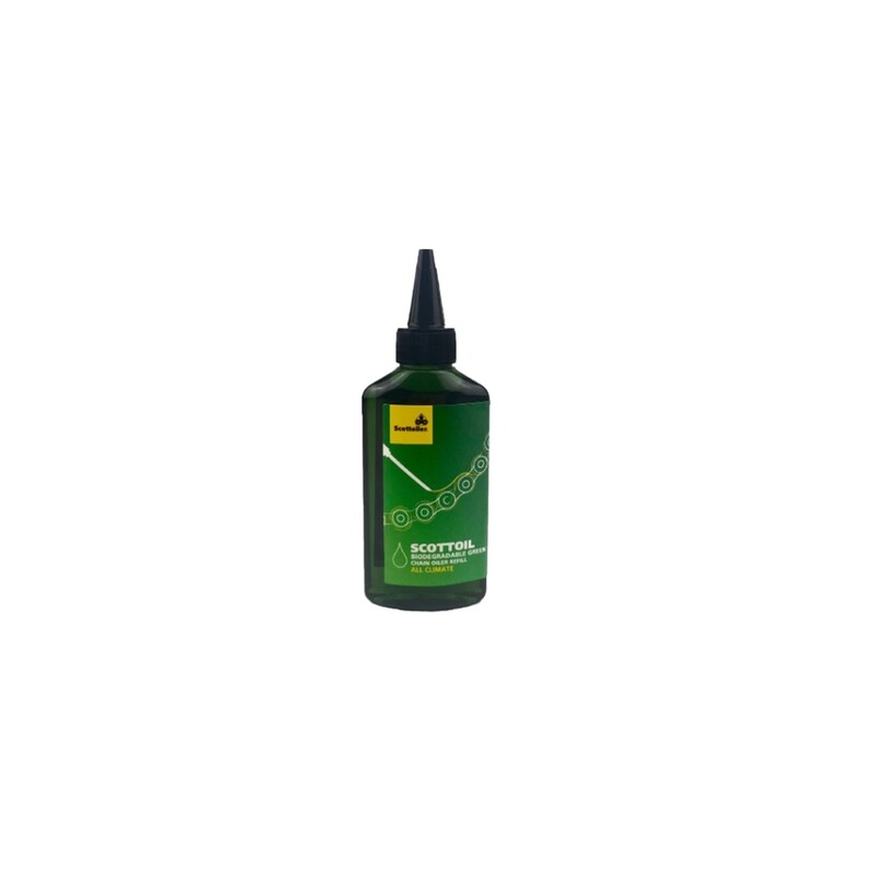 Lubricante SCOTTOILER Biodegradable Green para sistemas de lubricación de cadena - Bote 125ml - motoscamaralweb.com Lubricante SCOTTOILER Biodegradable Green para sistemas de lubricación de cadena - Bote 125ml - motoscamaralweb.com