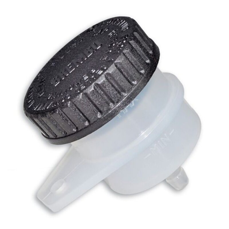 Depósito para bomba Brembo salida recta soporte horizontal - motoscamaralweb.com Depósito para bomba Brembo salida recta soporte horizontal - motoscamaralweb.com