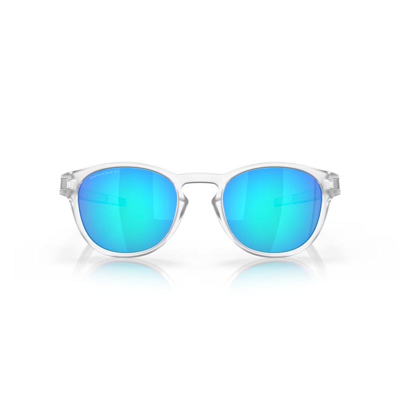 Gafas de Sol OAKLEY Latch Matte Clear - Lentes Prizm Sapphire Polarized - motoscamaralweb.com Gafas de Sol OAKLEY Latch Matte Clear - Lentes Prizm Sapphire Polarized - motoscamaralweb.com