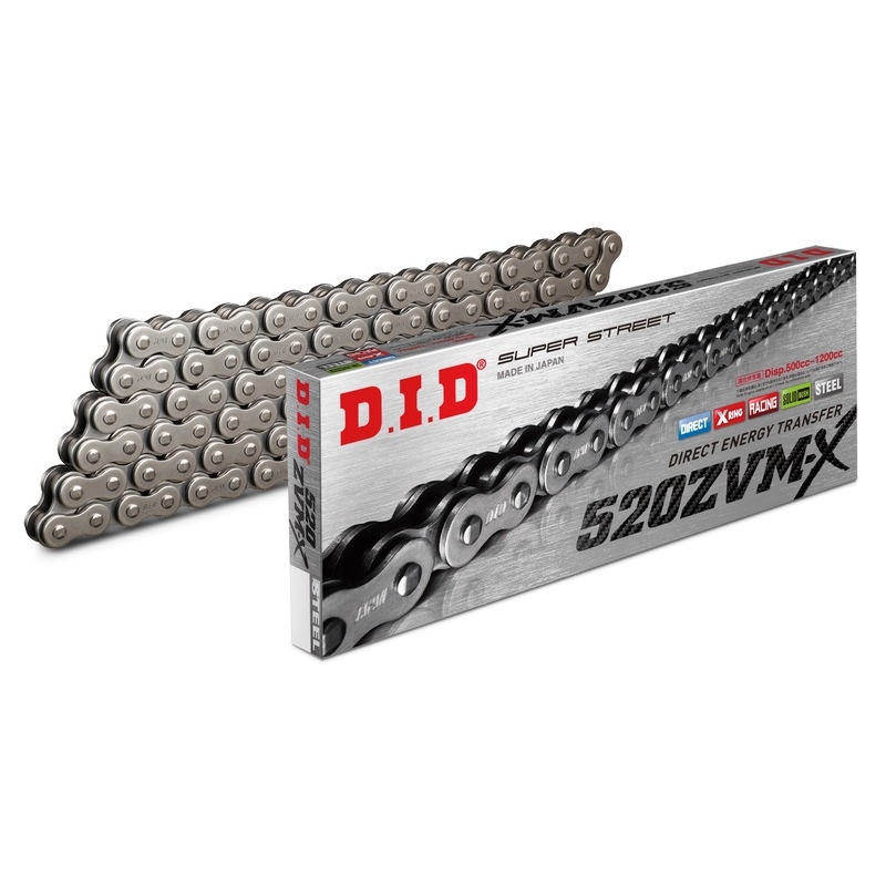 Cadena D.I.D 520ZVM-X - Paso 520 - motoscamaralweb.com