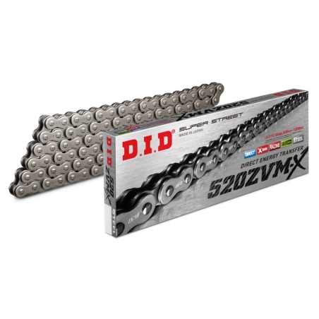 Cadena D.I.D 520ZVM-X - Paso 520 - motoscamaralweb.com