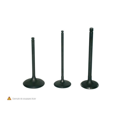 Válvula de acero Prox Ø22.00 longitud 63.60 Øcuello 5.00 escape - motoscamaralweb.com