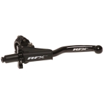 Conjunto de maneta de embrague forjada RFX Pro (negro) 2 tiempos Universal EZ Adjust - motoscamaralweb.com