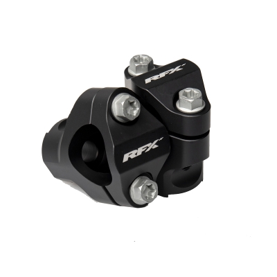 Torretas de manillar RFX Race 28.6 mm (negro) - motoscamaralweb.com