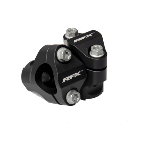 Torretas de manillar RFX Race 28.6 mm (negro) - motoscamaralweb.com