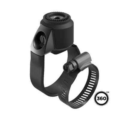 Soporte de abrazadera QUAD LOCK 360 para barras y jaulas de seguridad Ø32-60mmØ - motoscamaralweb.com