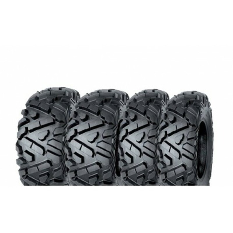Juego de 4 neumáticos ART TOP DOG (2 x 25x8-12 + 2 x 25x10-12) - motoscamaralweb.com