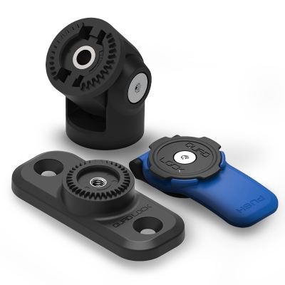 QUAD LOCK 360 Scooter Mounting Kit - Base/Adaptor/Head - motoscamaralweb.com