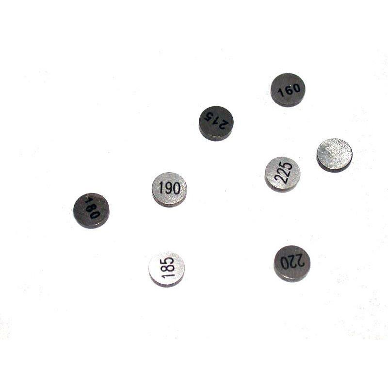 Pastillas de reglaje Hot Cams (Set 5pcs) Ø8.9 x 2.2 mm - motoscamaralweb.com Pastillas de reglaje Hot Cams (Set 5pcs) Ø8.9 x 2.2 mm - motoscamaralweb.com