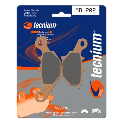 Pastillas de freno Tecnium MO202 Sinterizadas - motoscamaralweb.com