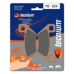 Pastillas de freno Tecnium MO322 Sinterizadas - motoscamaralweb.com