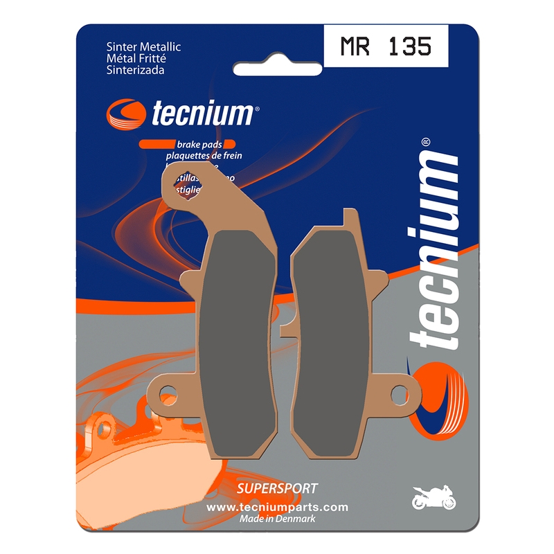 Pastillas de freno Tecnium MR135 Sinterizadas - motoscamaralweb.com