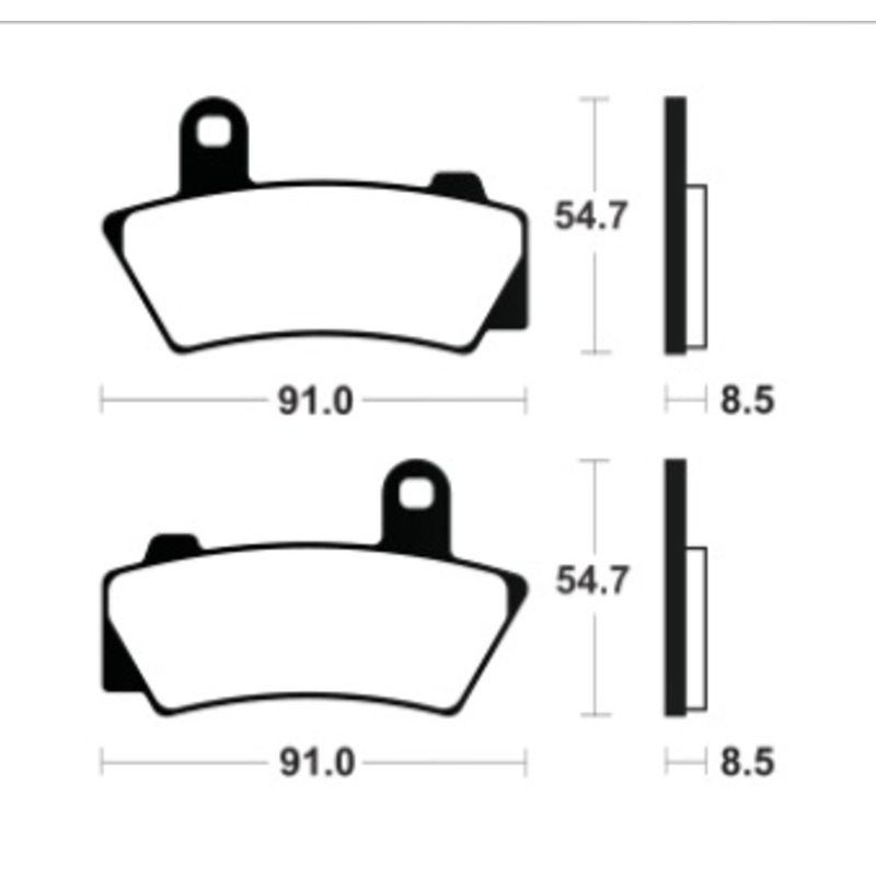 Pastillas de freno TECNIUM Supersport sinterizadas - MR495 - motoscamaralweb.com Pastillas de freno TECNIUM Supersport sinterizadas - MR495 - motoscamaralweb.com