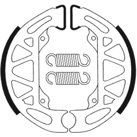 Zapatas de freno Tecnium BA200 - motoscamaralweb.com