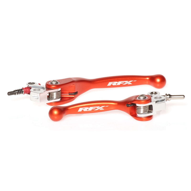 Juego de manetas flexibles forjadas RFX (naranja) - KTM SX 65 - motoscamaralweb.com Juego de manetas flexibles forjadas RFX (naranja) - KTM SX 65 - motoscamaralweb.com