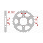 Corona AFAM acero estándar 92666 - Paso 525 - motoscamaralweb.com