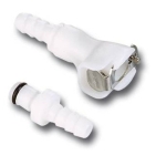 Enchufe rápido macarrón gasolina blanco MOTION PRO Ø8mm - motoscamaralweb.com