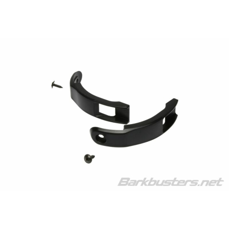 Cubre soporte de paramanos Barkbusters Color negro - motoscamaralweb.com