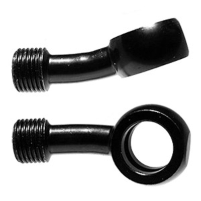 Banjo 20° + 20° lateral der M10 Venhill negro - motoscamaralweb.com