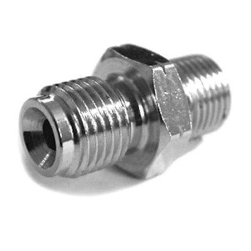 Adaptador macho cóncavo M10x1 cromado - motoscamaralweb.com Adaptador macho cóncavo M10x1 cromado - motoscamaralweb.com