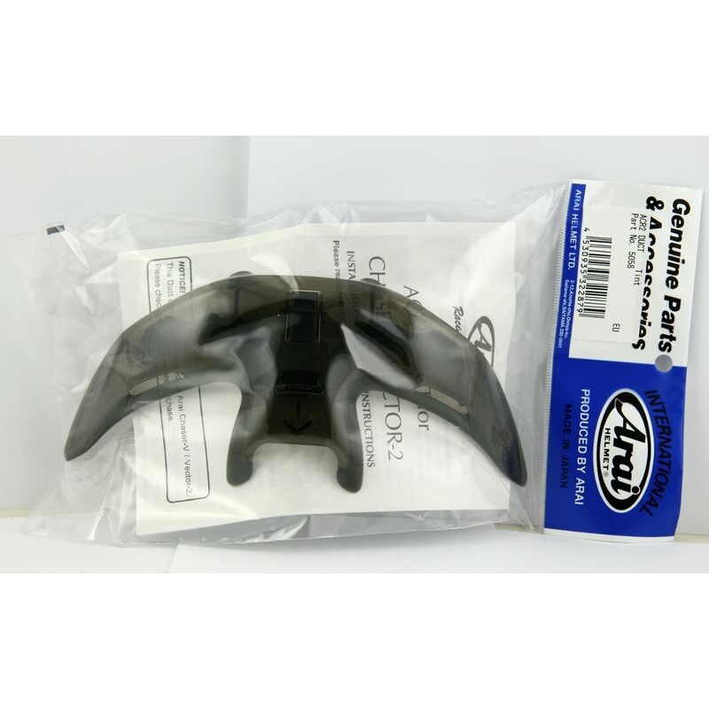 Ventilación trasera ARAI (Air Conductor Rear 2). Ahumado (Modelos: CHASER-V/PRO/AXCES-3) - motoscamaralweb.com Ventilación trasera ARAI (Air Conductor Rear 2). Ahumado (Modelos: CHASER-V/PRO/AXCES-3) - motoscamaralweb.com
