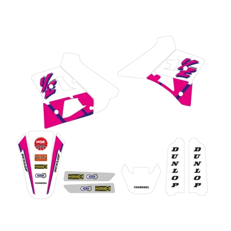 Kit adhesivos completo TECNOSEL OEM Yamaha 1992 - motoscamaralweb.com