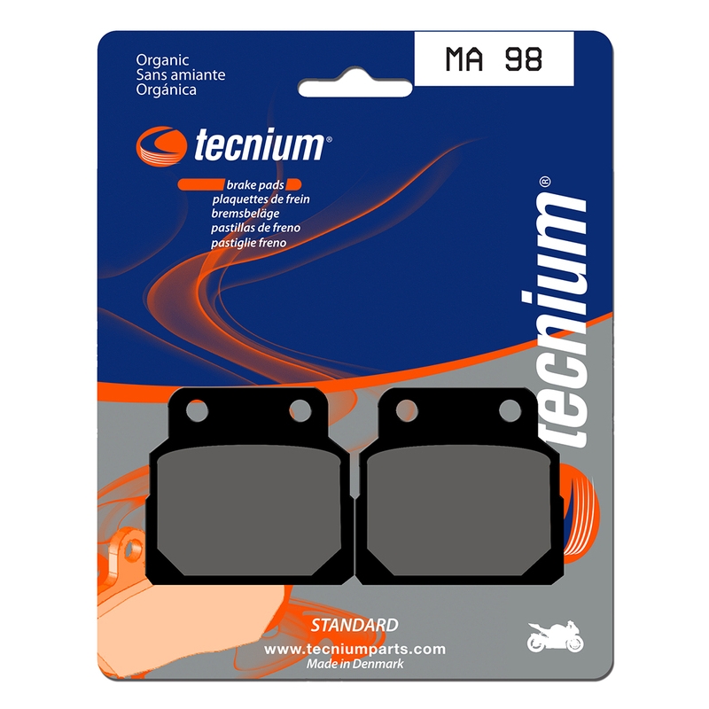 Pastillas de freno Tecnium MA98 Orgánicas - motoscamaralweb.com Pastillas de freno Tecnium MA98 Orgánicas - motoscamaralweb.com