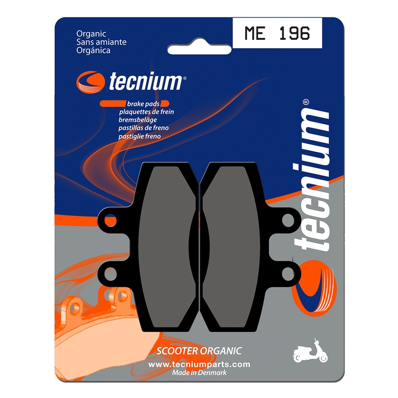 Pastillas de freno Tecnium Scooter orgánicas ME196 - motoscamaralweb.com Pastillas de freno Tecnium Scooter orgánicas ME196 - motoscamaralweb.com