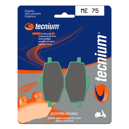 Pastillas de freno Tecnium Scooter orgánicas ME75 - motoscamaralweb.com