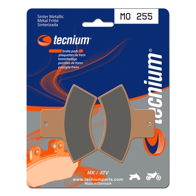 Pastillas de freno Tecnium MO255 Sinterizadas - motoscamaralweb.com
