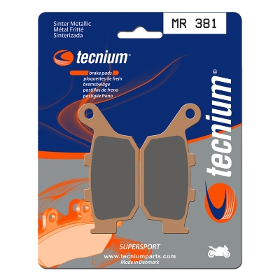 Pastillas de freno Tecnium MR381 Sinterizadas - motoscamaralweb.com