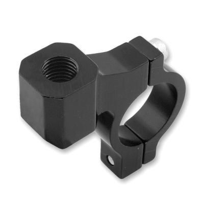 Abrazadera CNC V PARTS retrovisor universal M8 x 125 rosca derecha - motoscamaralweb.com