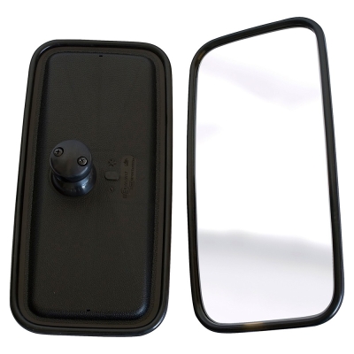 ESPEJO AK53 375X185 CURVO C/SOPORTE PLASTICO- motoscamaralweb.com