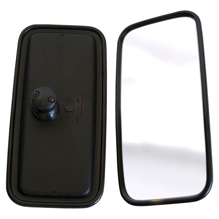 ESPEJO AK53 375X185 CURVO C/SOPORTE PLASTICO- motoscamaralweb.com