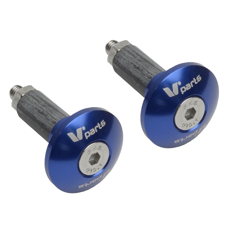 Juego contrapesos manillar V PARTS - finos azul - motoscamaralweb.com Juego contrapesos manillar V PARTS - finos azul - motoscamaralweb.com