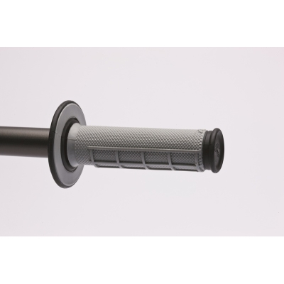 Puños Renthal Dual MX medio cuadradillo blando gris G151 - motoscamaralweb.com