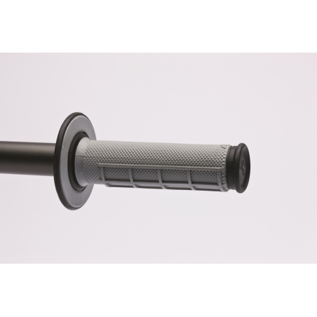 Puños Renthal Dual MX medio cuadradillo blando gris G151 - motoscamaralweb.com