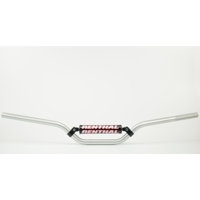 Manillar Renthal trial 5.5 plata con protector negro 735-01-SI-04-254 - motoscamaralweb.com