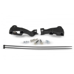 Kit montaje paramanos UFO - negro - motoscamaralweb.com