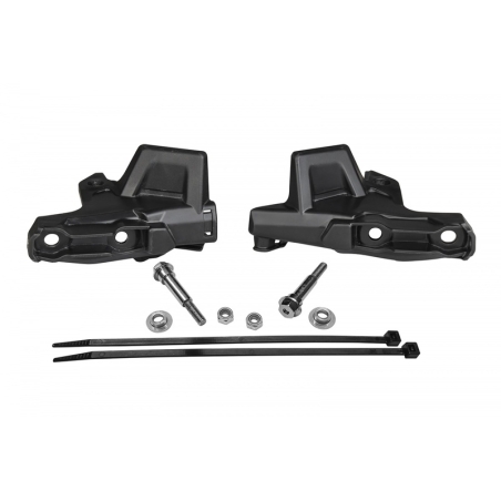 Kit montaje paramanos UFO - negro - motoscamaralweb.com