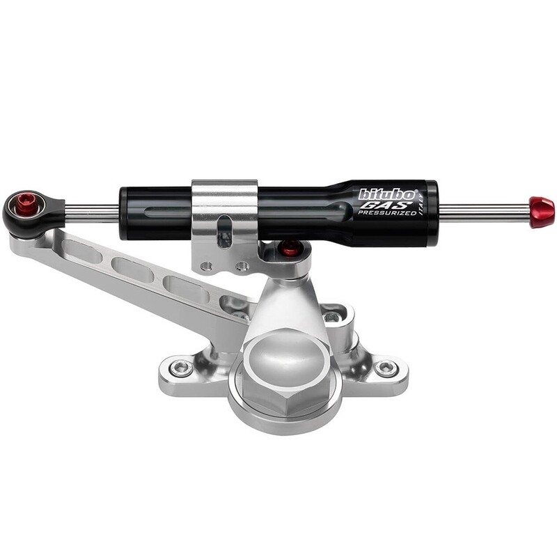 Kit amortiguador de dirección BITUBO negro montaje OEM - Aprilia - motoscamaralweb.com Kit amortiguador de dirección BITUBO negro montaje OEM - Aprilia - motoscamaralweb.com