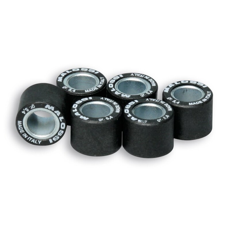 Rodillos de variador MALOSSI 15x12mm 3.5gr - 6 piezas- motoscamaralweb Rodillos de variador MALOSSI 15x12mm 3.5gr - 6 piezas- motoscamaralweb