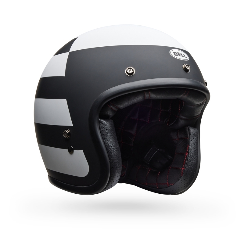Casco BELL Custom 500 - Parlor Matte Black/White - motoscamaralweb.com Casco BELL Custom 500 - Parlor Matte Black/White - motoscamaralweb.com