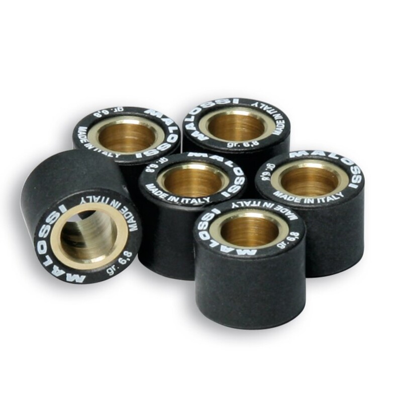 Rodillos de variador MALOSSI 15x12mm 6.5gr - 6 piezas- motoscamaralweb Rodillos de variador MALOSSI 15x12mm 6.5gr - 6 piezas- motoscamaralweb