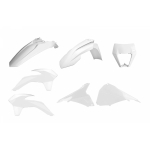 Kit plástica Enduro Polisport Restyling blanco KTM EXC/EXC-F - motoscamaralweb.com