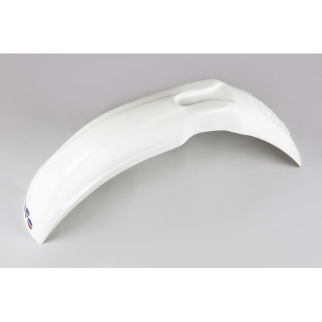 Guardabarros delantero universal UFO cross-enduro (1979-1983) blanco ME08005-W - motoscamaralweb.com