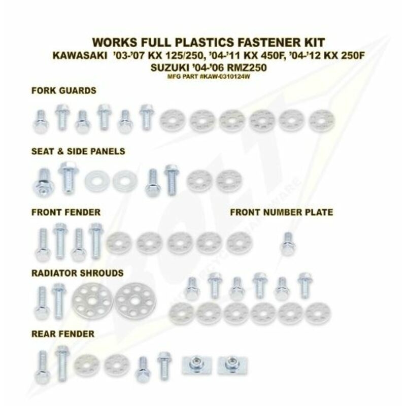 Kit Tornillería Bolt KTM - motoscamaralweb.com Kit Tornillería Bolt KTM - motoscamaralweb.com